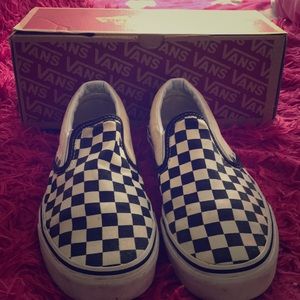 Checkerboard vans